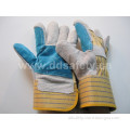 Double Leather Glove for Protect Your Hand Cow Split Leather Glove (DLC323)